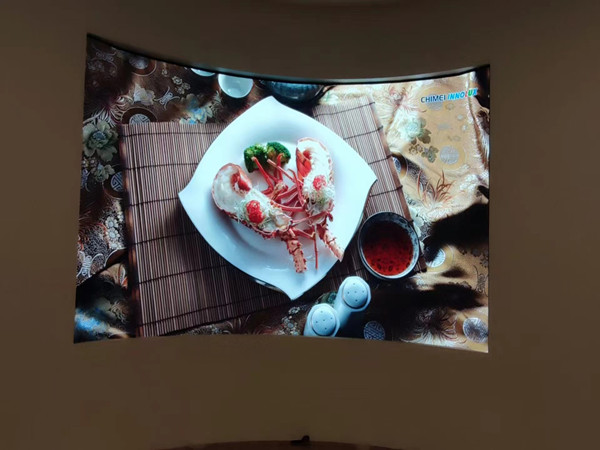 罗田室内P2.5弧形LED屏
